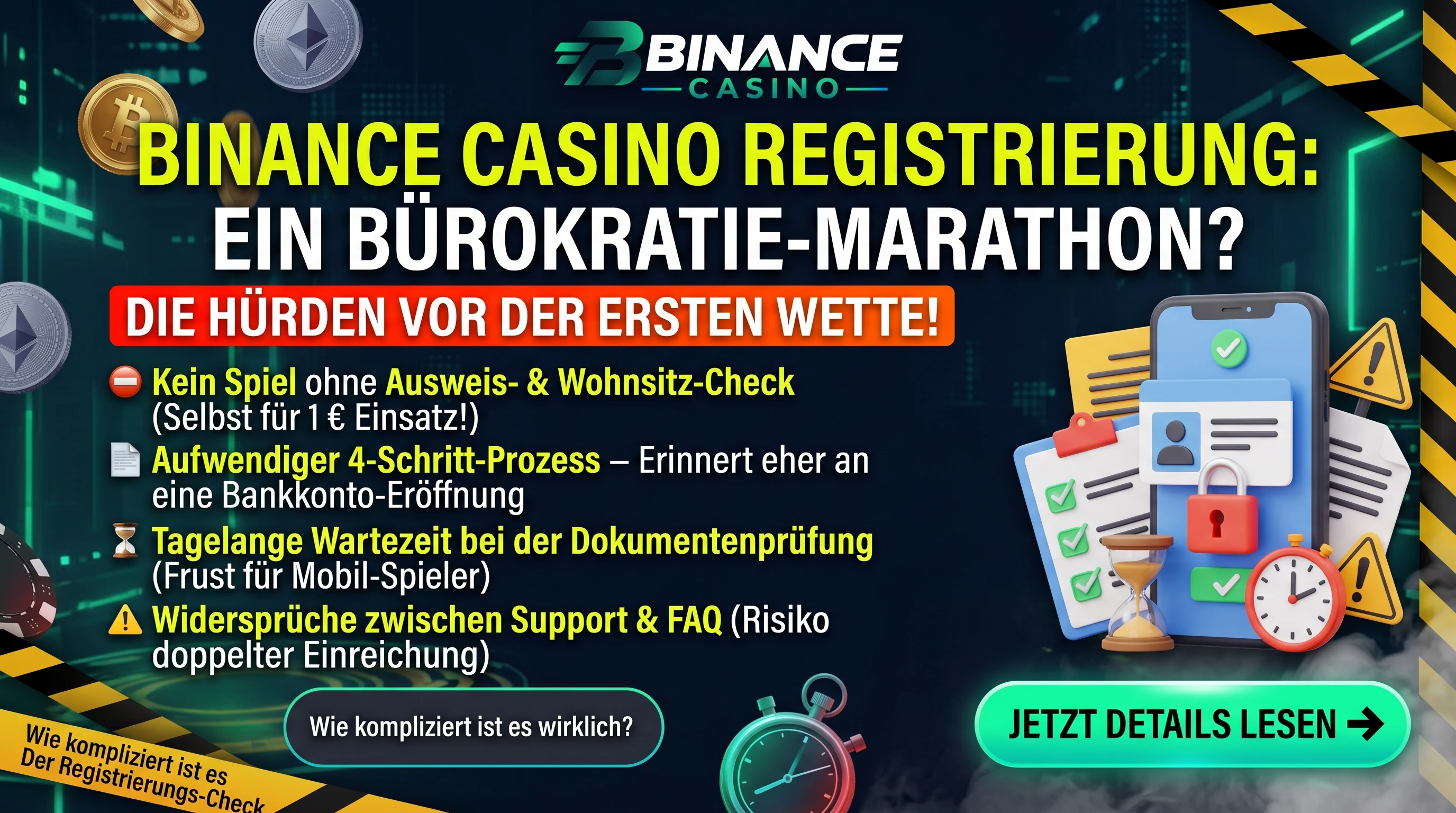 Binance Casino Bonusangebote und Krypto-Einzahlungen